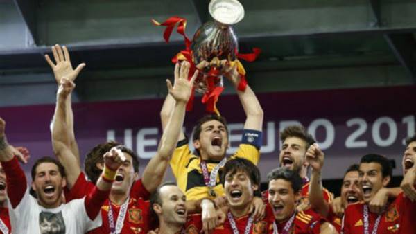 Tuyển Tây Ban Nha vô địch Euro mấy lần và các kỳ nào?