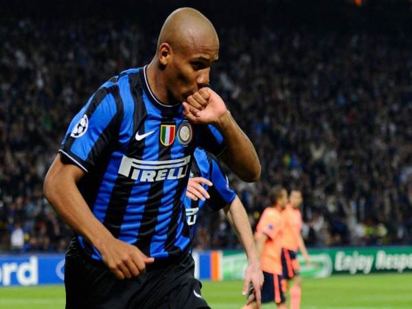 Maicon trong màu áo Inter Milan