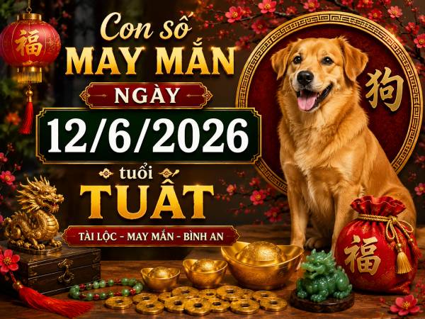 Luận giải con số may mắn ngày 12/6/2026 tuổi Thân giúp đổi vận